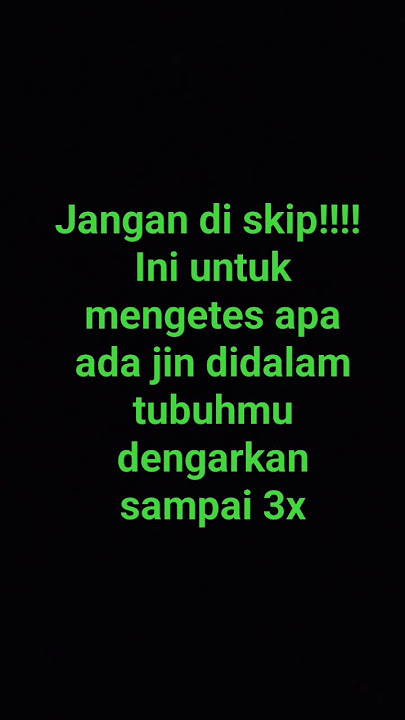 bilang amin yahhh