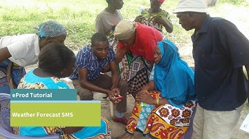 Weather SMS _eProd Tutorial