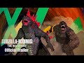 Godzilla x kong  the new empire  official trailer  stop motion