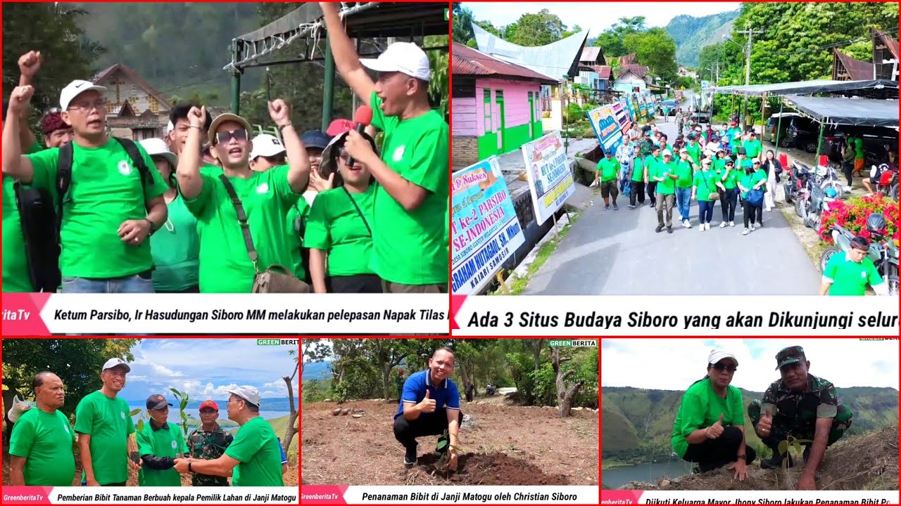 Pomparan PARSIBO Lakukan NAPAK TILAS ke Situs Leluhur SIBORO sembari TANAM 5000 Pohon Berbuah