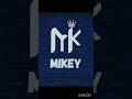 Mikey name logoyoutubeshorts viral logo shorts comment your name