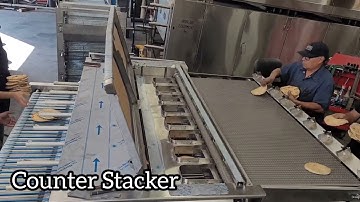 Counter Stacker,   Naan Bread, Flat Bread, Pita Bread, Lavash Bread - Hidalgo Equipment Inc