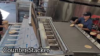 Counter Stacker,   Naan Bread, Flat Bread, Pita Bread, Lavash Bread - Hidalgo Equipment Inc