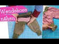 Wende-Pumphose nähen | gefütterte Babyhose zum Wenden nähen | Wendehose DIY Nähanleitung | mommymade