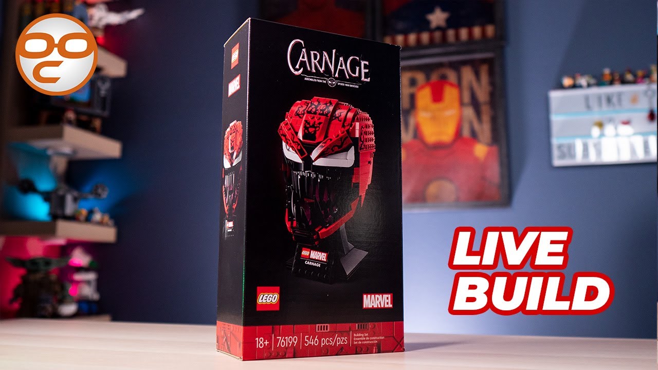 LEGO Marvel 76199 Carnage! Build Livestream! - YouTube