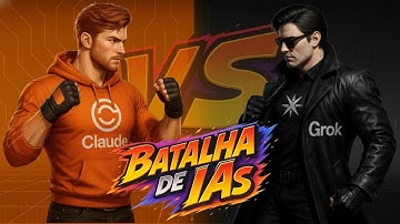 Batalha de IAs - Claude Vs Grok