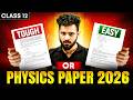 CBSE Class 12 Physics Paper 2026 🔥 Tough or Easy? 😱 | Previous Year Trends + Strategy | Akshay Sir