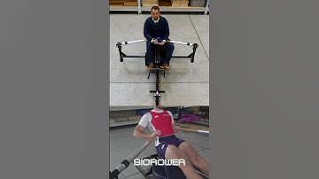 #shorts The BIOROWER offers the original rowing motion indoors #healthyback #indoorrowing