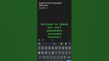 Smash hit Null - Impossible+++++++++++++++++++ mode