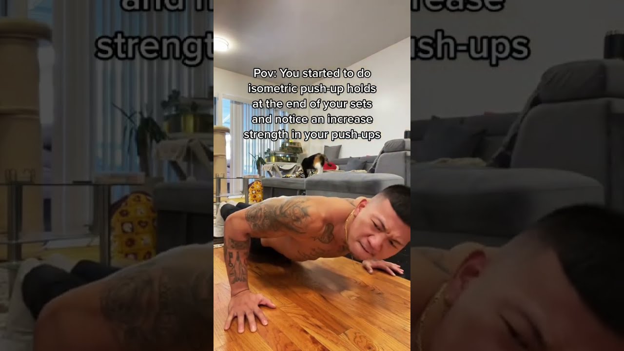 Isometrics to build muscle & maintain strength | Also prevents injuries  