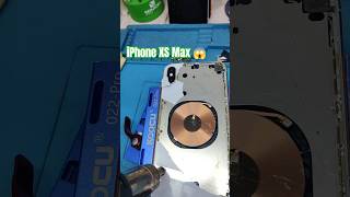 iPhone XS Max 😱 back panel change 🧑‍🔧#iphone #repair #tech #smartphone #shorts #video 🇮🇳