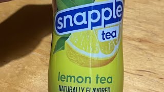 Snapple tea - lemon tea - Full Review