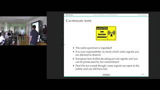 GNURadio Days 2019, Second Day,Tutorials, Morning Session