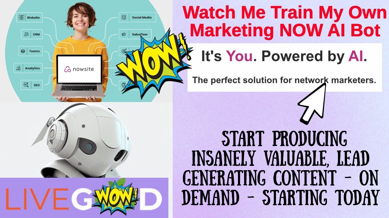 How to Train Your Own Personal Nowsite AI, Now AI in 6 Easy Steps [Game Changer]