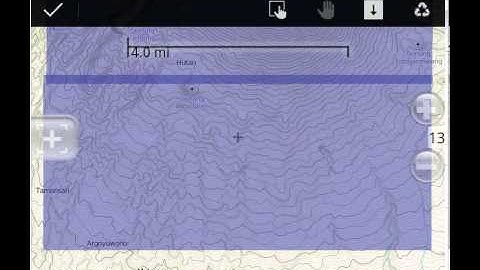 backcountry Navigator downloads for offline