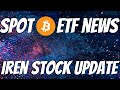 Bitcoin spot etf news  no outflows