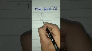 prime factor of 56#shorts