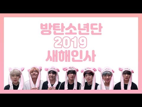 [방탄소년단] 방탄소년단의 2019 새해인사 (자막)