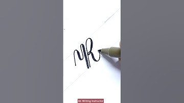 Cut Marker Letter (R) #shorts #handwriting #ytshorts  #cutmarker605 #cursive #request #reels