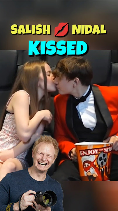 OMG! 🤯 Salish and Nidal Kissed 💋 During Movie Time  #salishmatter