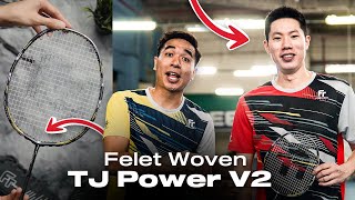 Felet Woven TJ Power V2 Review: Why Does Goh V Shem Use This Racket?