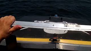Water hazzard joy stick steering and throttle test
