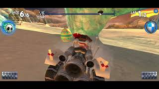 Fire & Ice Secret Easter Egg Location - Fire and Ice Shortcut Beach Buggy Racing - BB Racing screenshot 1