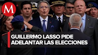 Presidente de Ecuador disuelve Congreso para finalizar juicio político en su contra