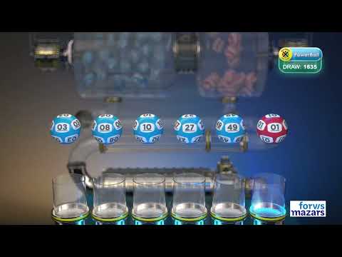 POWERBALL AND POWERBALL PLUS DRAW 1635
