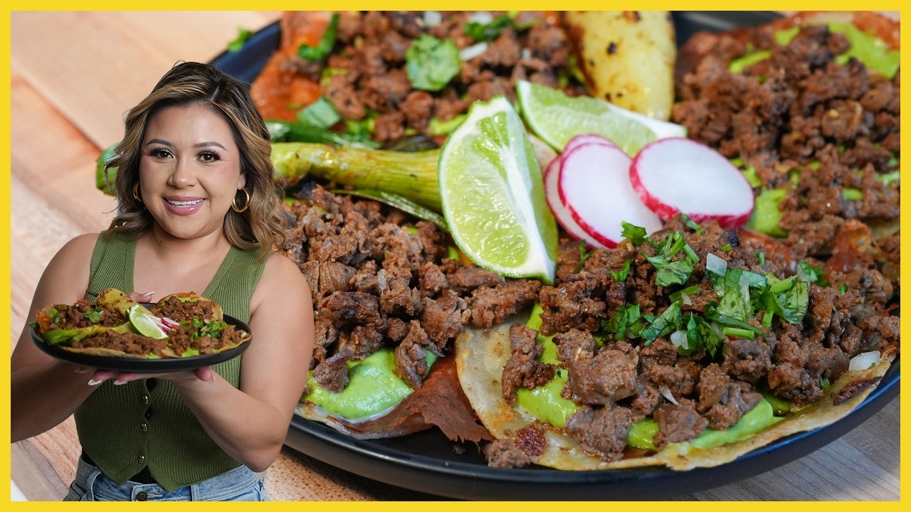 You’ve Never Had Tacos Like This… Tacos Borrachos con Costra de Queso & Avocado Salsa