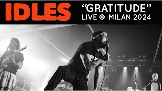 IDLES “Gratitude” Live @ Alcatraz, Milano 05/03/2024