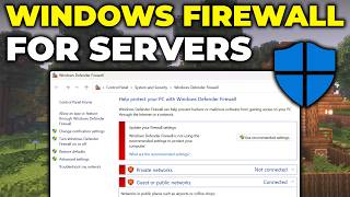 How To Allow Java Through Your Firewall for Minecraft Servers (Windows Defender)