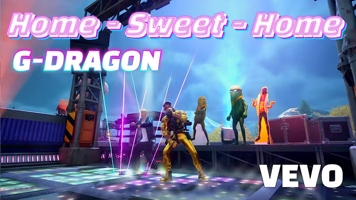 G-DRAGON - 홈 스윗 홈 ( FORTNITE M/V )