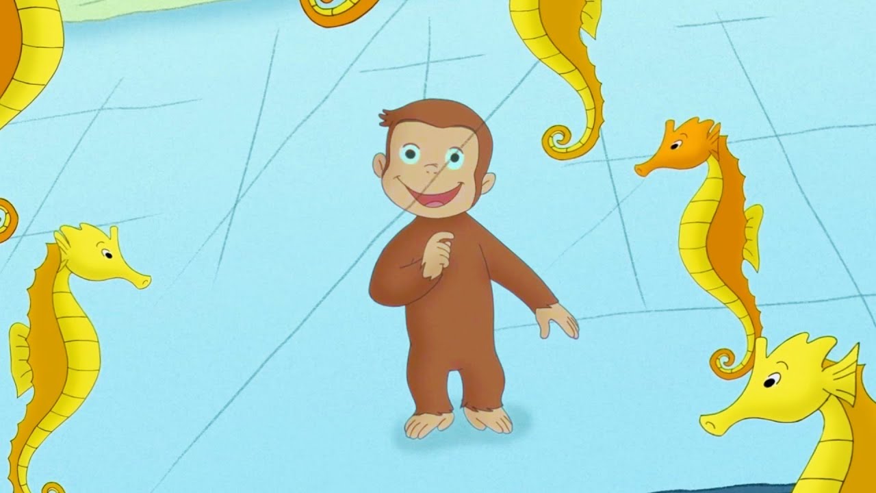 George Aprende Sobre os Animais Marinhos 🐵 George, o Curioso 🐵 Desenhos Animados