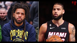 J. Cole's Game-Changing Role in Caleb Martin's NBA Dream Come True with the Miami Heat!