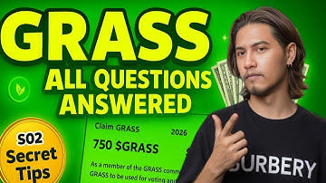 Grass Airdrop SO2: All Questions Answered | Extra Rewards, Secrets & Tips