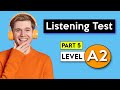 A2 listening test  part 5  english listening test