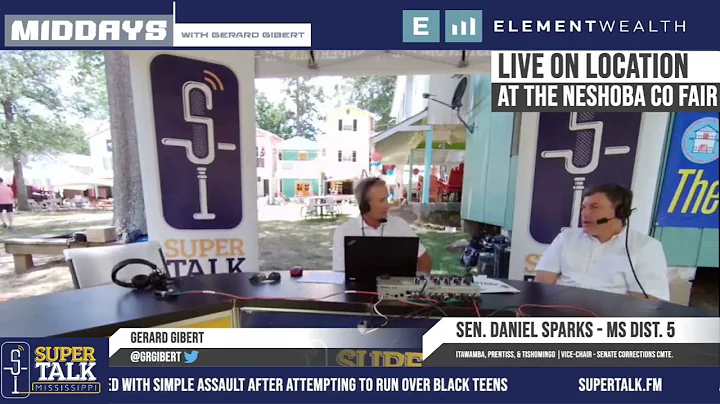 Sen. Daniel Sparks LIVE from Neshoba Co Fair
