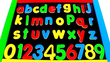 Learn Magnetic Number & Counting with 1 to 20 | ABC Preschool Toddler Learning  Video