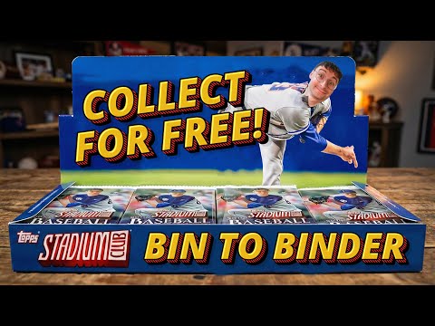 How to Build a Sports Card Collection for FREE (Bin to Binder Ep. 2)