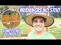 VOU FAZER UMAS MUDANÇAS AQUI NO SÍTIO E MOSTREI COMO ESTÃO PATOS. VIDA NA ROÇA!