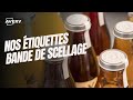 Etiquettes bande de scellage  de garantie