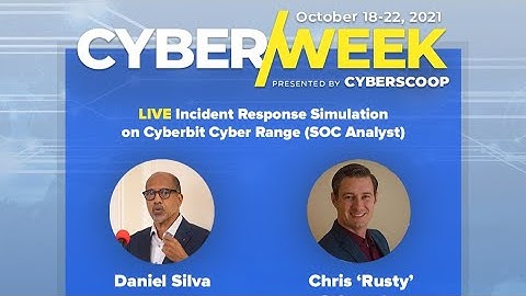 LIVE Incident Response Simulation on Cyberbit Cyber Range (SOC Analyst)