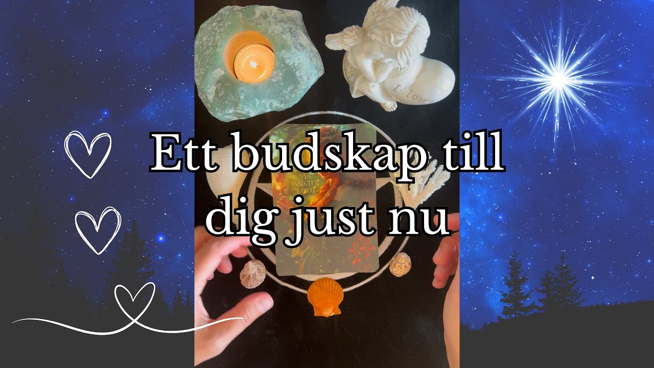 Ett budskap till dig just nu! 🧚🪽😇🤗TAROT ✨PICK A CARD ✨
