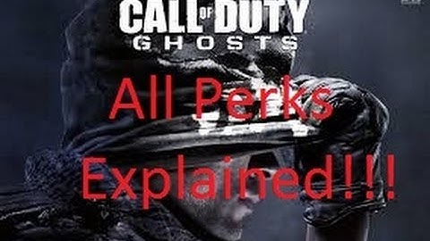 Call of Duty Ghosts All Perks, Point System, Create-a-Class Explained! Black Ops 2 Gameplay