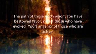 Surat Al Fatiha- Beautiful Recitation by Sheikh Adel Al Kalbani. (English TRANSLATION) HD