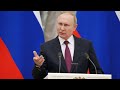 Putin claims the West is trying to destroy Russia