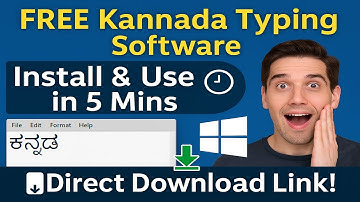 Surabhi Free Kannada Typing Software | Install ಮತ್ತು Use ಮಾಡುವ Complete Guide in 4 Minutes!