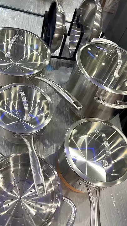 Cuisinart 11 Piece Professional Stainless Steel Set Cuisinart 11-Piece Professional Stainless Steel Cookware Set is back 📞