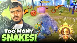 Pakistani Conqueror Lobby me Snakes Fight 😂 / PUBG MOBILE